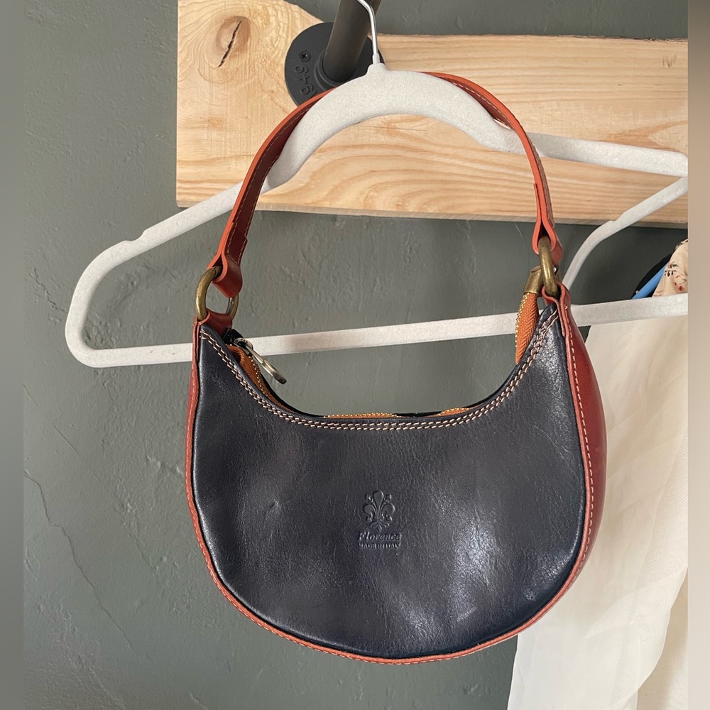 Italian leather handbag